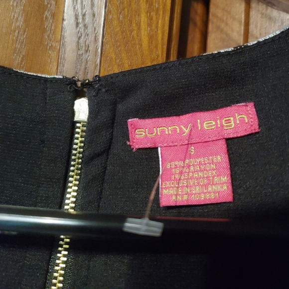 NWOT - Sunny Leigh black/white dress - SMALL - Picture 5 of 10